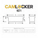 camlocker KS71MB saddle box dimension view