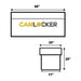 camlocker RV60GB all purpose chest dimension view