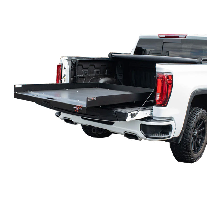 cargo ease CE7546H bed slide inside bed view