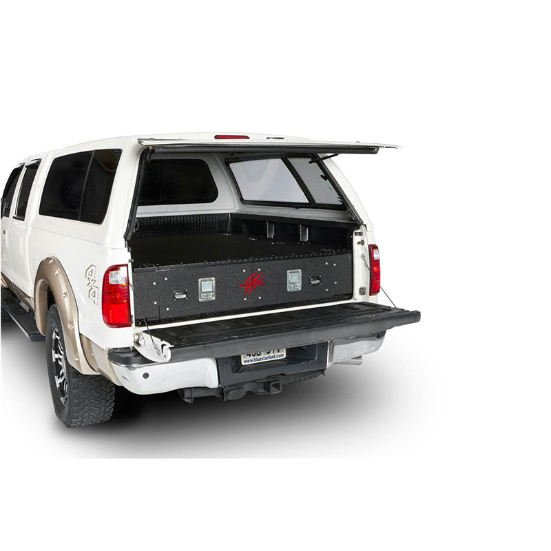 cargo ease cl9548-d9-1 bed slide box in vehicle view