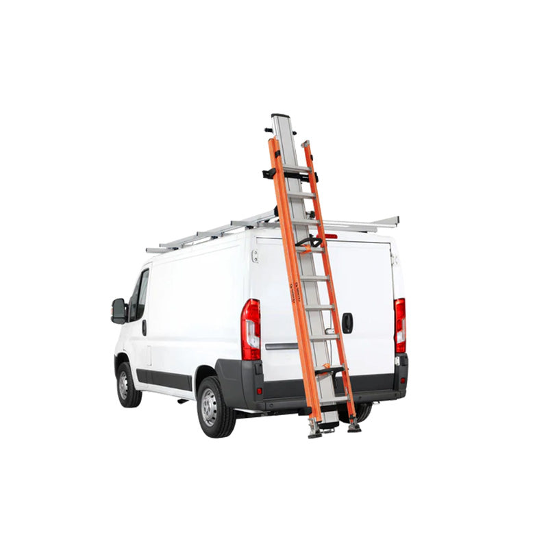 cargo ease g2000 harrier drop down ladder rack with ladder view