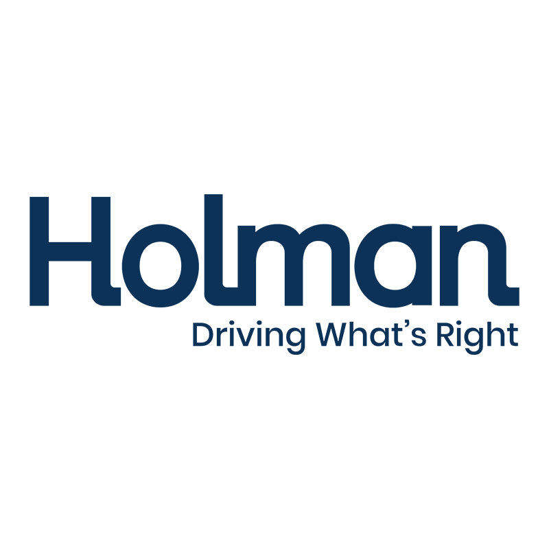 holman logo in blue