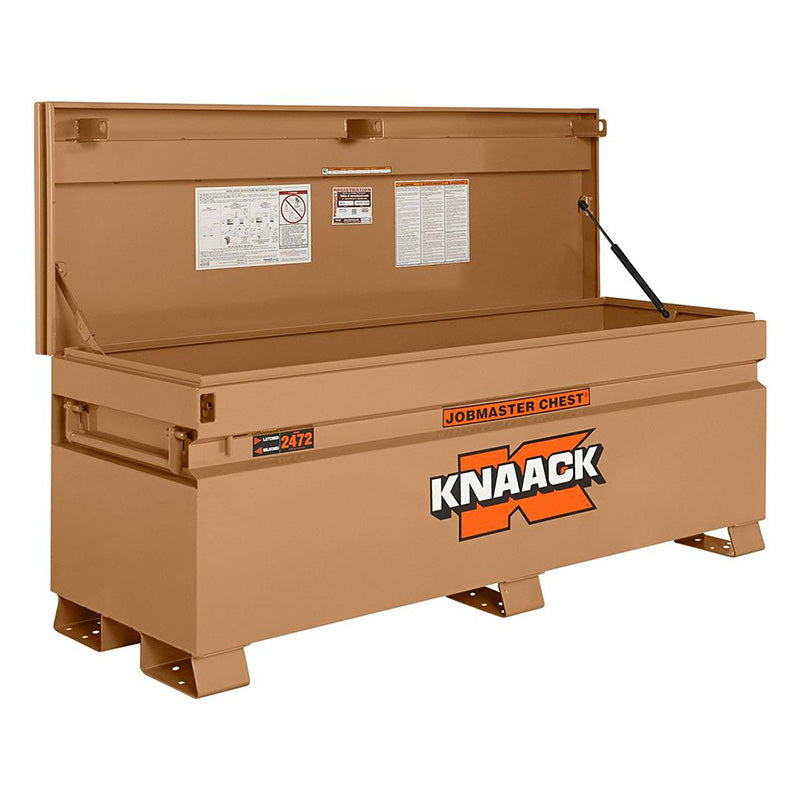 knaack 2472 jobsite box opened view