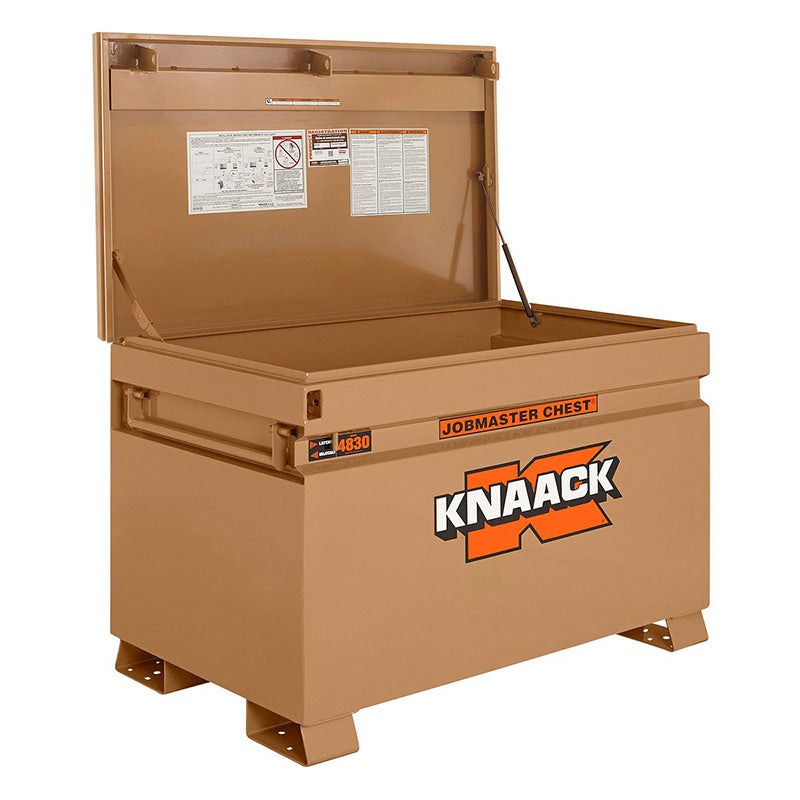 knaack 4830 jobsite box opened view