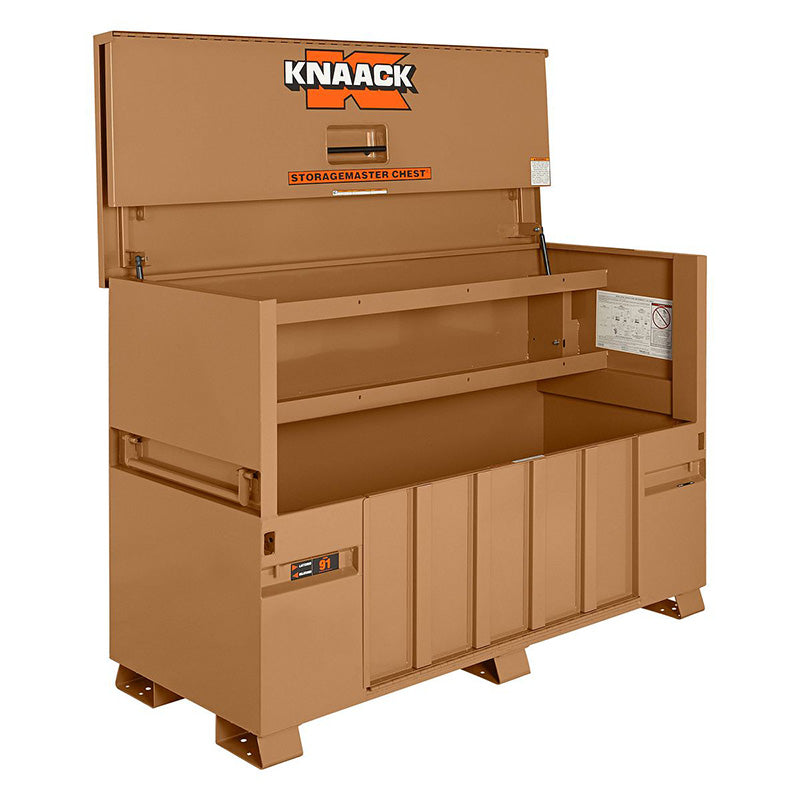 knaack 91 jobsite box opened view