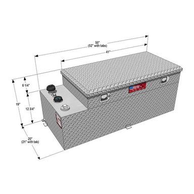 rds 71789 transfer tank dimension view