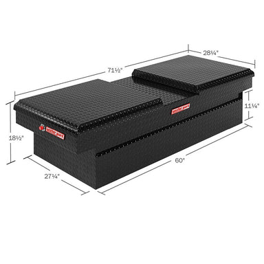 weather guard 114-5-01 gull wing box dimension view