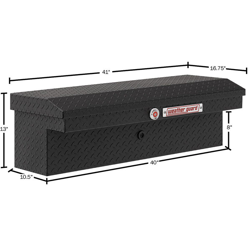 weather guard 180-52-04 lo-side box dimension view