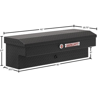 weather guard 184-52-04 lo-side box dimension view