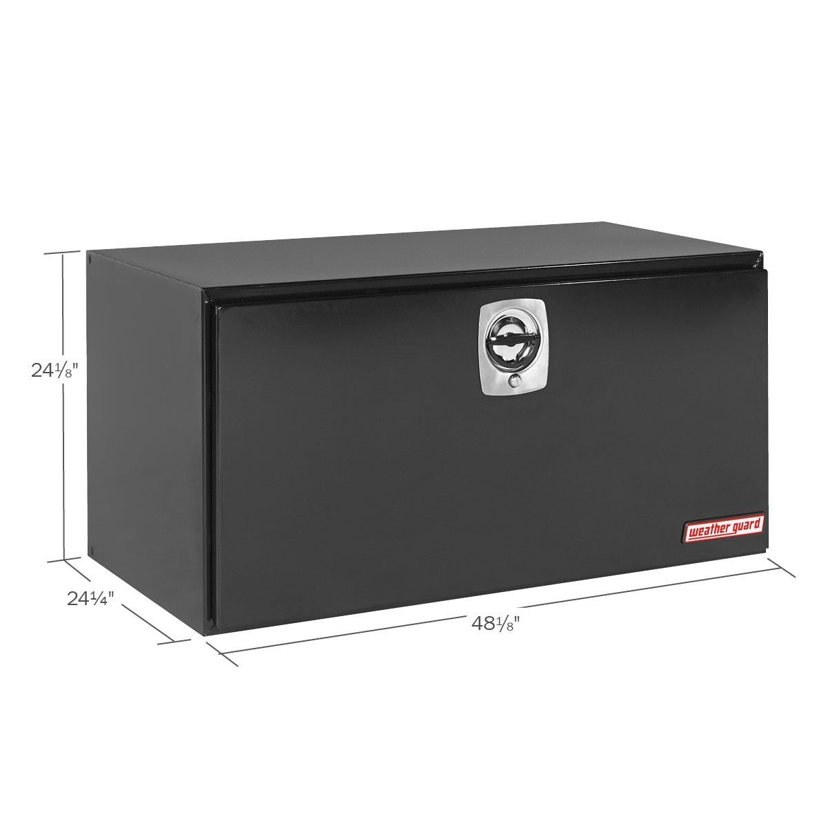 weather guard 550-5-02 under bed box dimension view